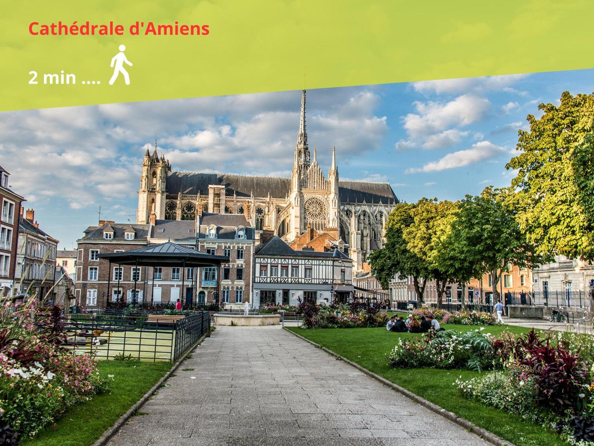 Jungle Urbain- Sauna - Cine - Hamac - Hyper Centre Amiens Exteriér fotografie